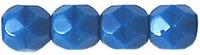 cseh csiszolt 4 mm-opaque blue-40 db